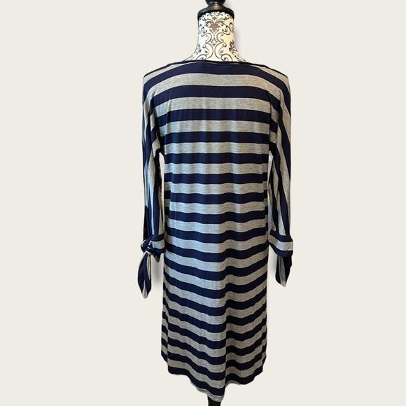 Soft Surroundings Adrift Striped T Shirt Dress size XS - Picture 3 of 10